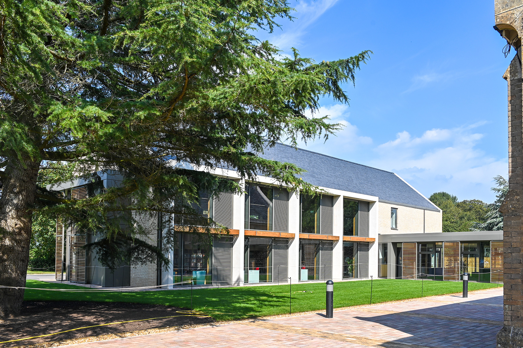 Library and Assembly Hall, Canford School, Dorset