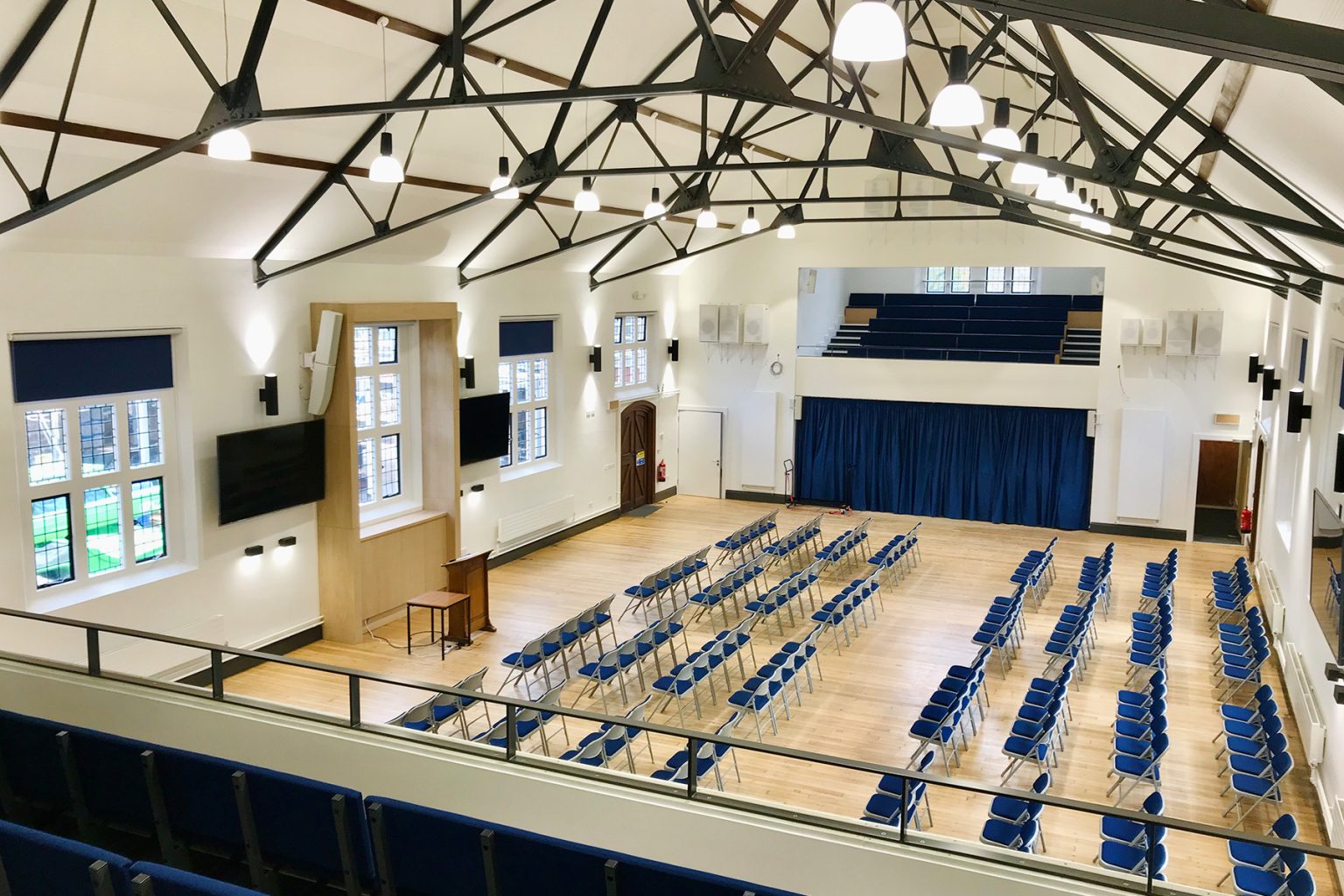 Library and Assembly Hall, Canford School, Dorset - Integral ...