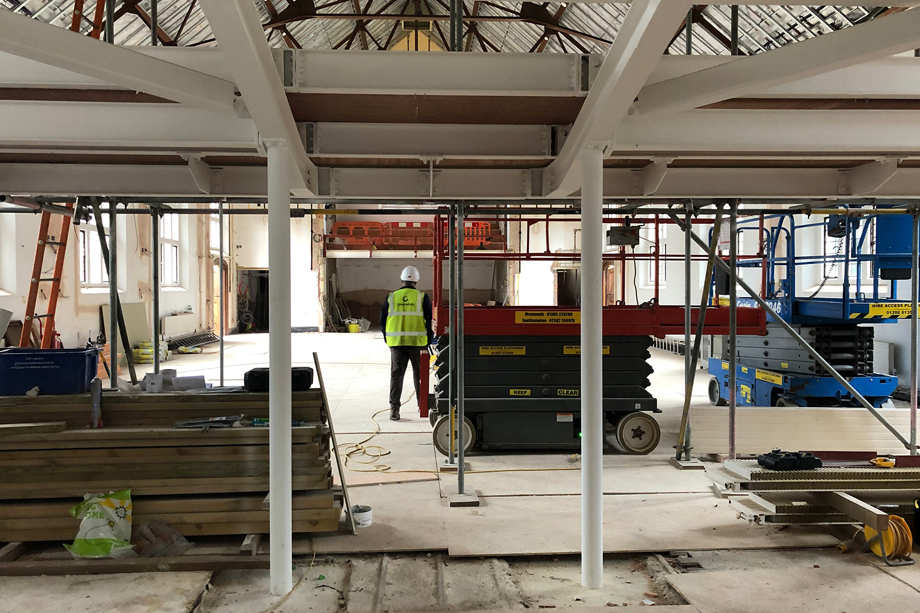 Library and Assembly Hall, Canford School, Dorset