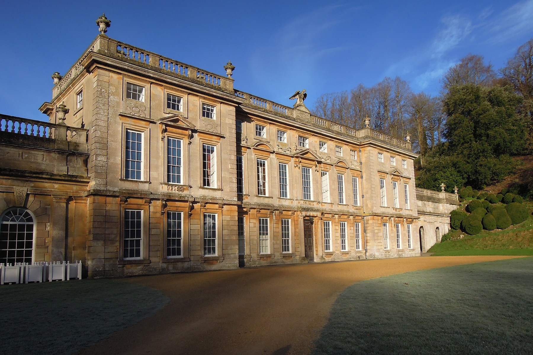 Dyrham Mansion roof repair, nr Bath